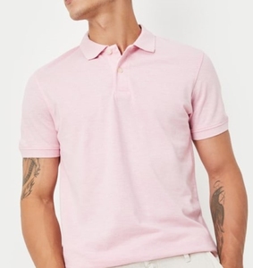Polo en polycoton pour homme, tissu anti-boulochage durable, logo personnalisé, vêtements de travail, vêtements de bureau d'entreprise - Product Image 1
