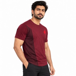 Vêtements en tissu doux, coupe confortable et style moderne pour un usage quotidien décontracté, t-shirt pour homme de qualité supérieure à manches courtes - Product Image 3