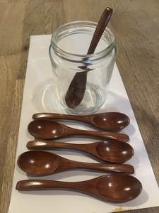 Ustensiles de table en bois : cuillère, fourchette, couteau – Accessoires de cuisine, couverts, vaisselle, service, compatibles lave-vaisselle, écologiques - Product Image 2