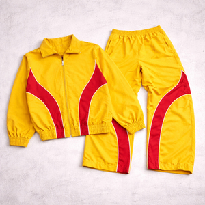 Hot Sale Custom Windproof Solid 100% Nylon Streetwear Windbreaker Tracksuit Lightweight Waterproof Outdoor Sportswear Running - Product Image 1