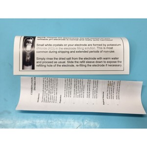 ÉLECTRODE PH OAKTON 35805-04, DJRG, 12X110, 3FT - Équipements et pièces semi-conductrices d'occasion de confiance à l'échelle mondiale chez - Product Image 3