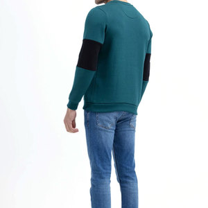 Sweat-shirts en molleton 100 % coton de haute qualité pour hommes, imprimés sur mesure, style urbain uni, respirants, impression numérique, collection printemps - Product Image 3