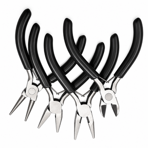 MANAN INSTRUMENTS Juego de alicates de acero inoxidable para joyería, herramientas de engaste de joyas con corte baguette cónico para bricolaje - Product Image 4