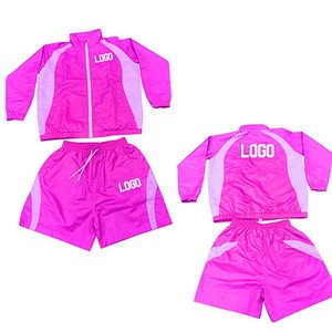 2026 New Custom Windbreaker Set High Quality <b>Wind</b> <b>Breaker</b> Set Two Piece Zipper Track Suit Lightweight Windbreaker Tracksuit Set - Product Image 3