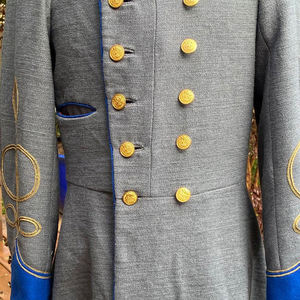 Factory Made OEM Top Quality <b>Men's</b> <b>Double</b> <b>Breasted</b> 100% Wool Outdoor Frock Uniform <b>Coats</b>-High Quality Knitted Regular Fit <b>Coat</b> - Product Image 2