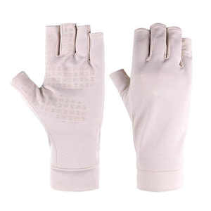 Outdoor Fishing <b>Gloves</b> Fingerless UV Protection Breathable Non Slip Palm Lightweight Comfortable Stretch Fit for Fishing Boating - Product Image 3
