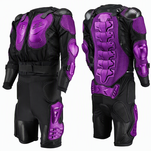 Ensemble veste et pantalon de moto respirant et résistant aux chutes, équipement de protection pour motocross - Product Image 1