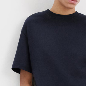 Service OEM de conception de chemises décontractées pour femmes à manches courtes et coupe ample, pour le quotidien / Matériaux de haute qualité avec personnalisation du logo - Product Image 3