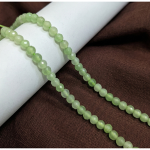 Perles rondes en pierre Zed Cut de 4 mm, perles rondes en vrac pour la fabrication de bijoux DIY, bracelets, colliers, boucles d'oreilles - Product Image 3