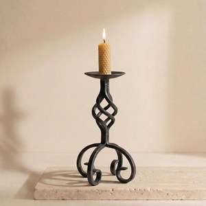 Premium Decorative Iron Candle Holder Stand with <b>Heat</b> Resistant Feature Customizable Color & Size for Tabletop & Home Decor - Product Image 3