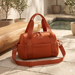 Luxury Women's Outdoor Travel Duffle <b>Bag</b> Water-Resistant Nylon Eco-Friendly Foldable Portable Durable Storage Leisure Modern - Product Image 2