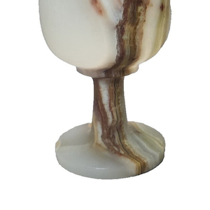 Verres à vin courts en onyx vert ombré moderne, grandes dalles de marbre, gobelets haut de gamme pour la cuisine et la vente en gros, faible MOQ, les plus vendus - Product Image 2