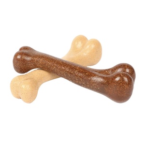 Nearly Indestructible Dog Bone Natural Non-Toxic Anti-bite Puppy Toys for <b>Small</b> Medium Large Dog Pet Chew <b>Game</b> Dental Care Stick - Product Image 3