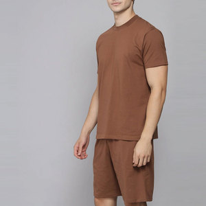 Cheap Price Men T Shirt Short <b>Set</b> Breathable Custom Made Hot Selling Comfortable Top Trend Activewear Men T Shirt Short <b>Set</b> - Product Image 1