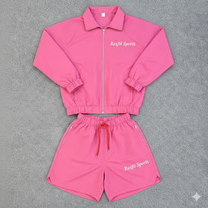 Conjunto Deportivo Rexfit para Hombre, Chaqueta y Pantalones de Nailon Ligeros, Resistentes al Viento, Reflectantes 3M, Venta al Por Mayor - Product Image 1