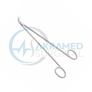 Ciseaux pour artères coronaires Diethrich 18 cm 7 pouces Angle de 90 degrés Instrument chirurgical cardiovasculaire Certifié CE - Product Image 2