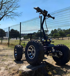 ESWING Scooter Eléctrico Todoterreno Plegable de Alta Potencia con Motor de 10000 W, 50 mph, Batería Doméstica de 60 V 50 Ah, 4 Ruedas 4x4 - Product Image 1