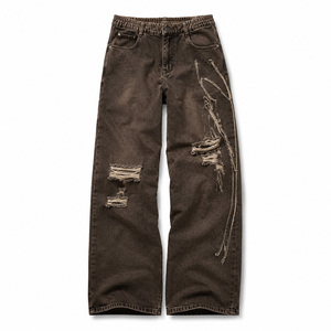 Jeans de Mezclilla Sólidos al por Mayor para Hombre, Ropa Casual, Jeans de Alta Calidad para Hombre, Fabricantes de Jeans de Mezclilla de Bangladesh - Product Image 2