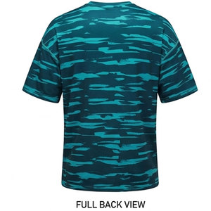 Camiseta de Manga Corta Oversize de Secado Rápido, Estampada, Tejida, Colección Casual Elegante, Tela Fina - Product Image 6