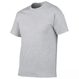 เสื้อยืดลำลองปักโลโก้ OEM ด้านหน้า แบบกำหนดเอง ผ้าฝ้าย 100% คอกลม แขนสั้น สีพื้น ทรงปกติ สำหรับโฆษณา - Product Image 2