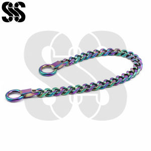 Cadena de Eslabones para Caballos de Acero Inoxidable de Alta Resistencia, Color Arcoíris 2026, Personalizable con su Propio Logotipo, Última Tendencia, Larga Duración - Product Image 3