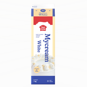 Crème Non Laitière en Gros à Forte Demande pour Boulangerie, Crème de Garniture Blanche Mélangée HALAL Mycream 1KG, Service OEM/ODM - Product Image 1