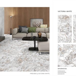 Refined carving finish <b>polished</b> glazed porcelain tiles produced for large format <b>flooring</b> wall coverage in modern environments - Product Image 1