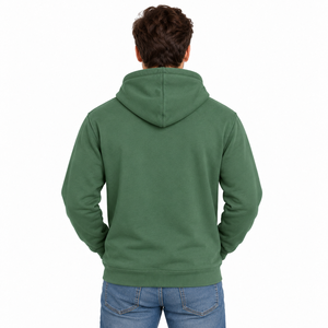 Sudadera con Capucha para Hombre, de Alta Calidad, Poliéster/Algodón, Felpa Francesa, Transpirable, de Secado Rápido, Talla Grande, Corte Regular, con Bolsillo - Product Image 4