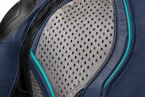 Traje de Motocicleta de Cuero de Una Pieza con Alto Flujo de Aire para Clima Extremo |   Verde marino |   Fabricante OEM ODM |   Diseño de Calidad Premium |   Ropa de Carreras - Product Image 4