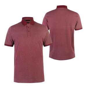 <b>Men's</b> Gray Short Sleeve Polo Shirt Regular Fit Casual Solid Color 100% Cotton Jersey Knitted Collar Design - Product Image 3