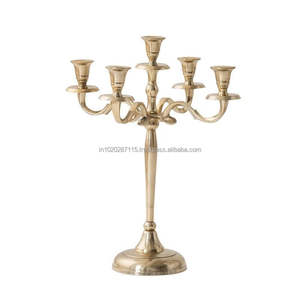 Candelabro de metal negro moderno adecuado para la decoración contemporánea del hogar y el elegante ambiente interior minimalista - Product Image 4