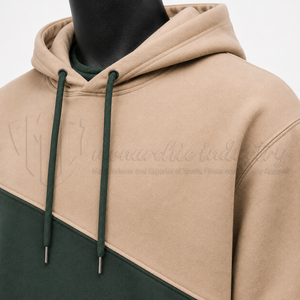 Sudadera con Capucha Personalizada con Bloques de Color, Sudadera Oversize Estilo Urbano, Sudadera Casual Unisex, Fabricante de Ropa OEM ODM - Product Image 6