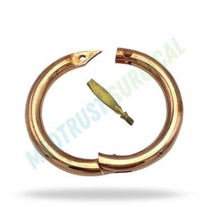 Anillo de cobre estándar para ganado, instrumento veterinario para control nasal de animales de granja - Product Image 3