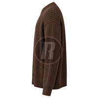 Pull en tricot léger personnalisable de haute qualité pour hommes, 100% polyester, pull chaud et confortable, vêtements décontractés d'hiver