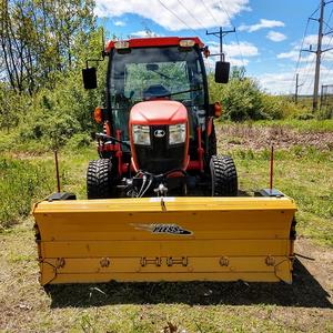 Tracteur à roues Kubota L6060 4x4, 70 CV, moteur avancé, pompe, boîte de vitesses, roulement, conçu pour l'agriculture intensive, machine de qualité supérieure - Product Image 3