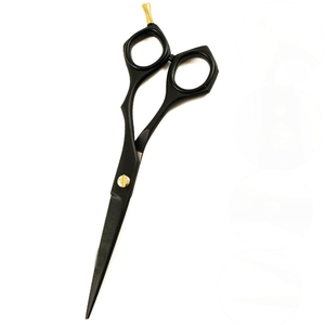 Ciseaux de barbier en acier inoxydable avec logo personnalisé, ciseaux de coiffure professionnels robustes, vente en gros - Product Image 2