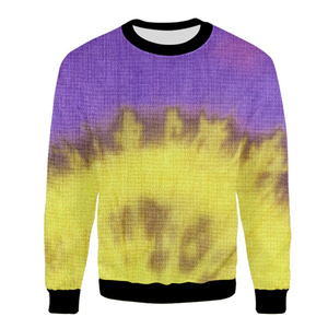 Sudadera Negra de Cuello Redondo para Hombre, Corte Regular, Tejido de Punto, Estampado Bear City, Ropa Casual de Invierno, Transpirable y de Secado Rápido - Product Image 3