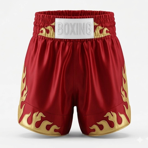 Shorts de Muay Thai sur mesure de haute qualité, shorts de Muay Thai homologués pour les tournois, shorts de kickboxing de haute qualité - Product Image 5