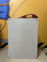 Boîte de distribution électrique en métal étanche IP65 pour extérieur, armoire de commande électrique en acier avec porte intérieure
