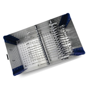 Juego de 15 Pinzas para Artroscopia, Set de Cirugía de Rodilla con Caja de Esterilización de Aluminio, Instrumentos Ortopédicos de Alta Calidad para Artroscopia - Product Image 6