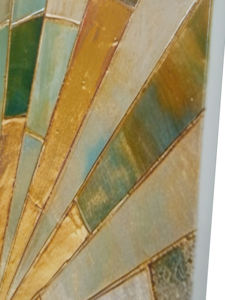 Panel Decorativo de Pared con Impresión UV y Relieve Metálico, Diseño 3D para Decoración del Hogar, Sala de Estar, Arte Mural, Tamaño y Forma Personalizables - Product Image 2