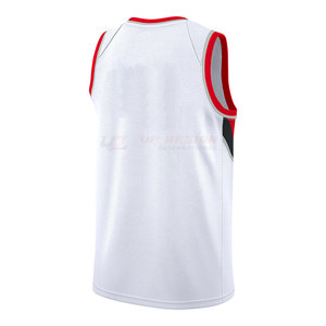 Maillot de basketball respirant à manches courtes et col en V, personnalisable par sublimation, vente en gros, collection 2026, le plus vendu - Product Image 3