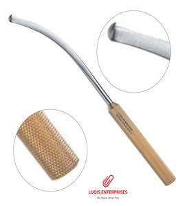 Retractor Endoscópico de Nervio Frontal Daniel, Curvo a la Derecha, 17 cm, Acero Inoxidable, Instrumento Quirúrgico para Endoscopia - Product Image 1