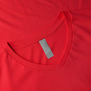 T-shirts décontractés pour hommes à col en V et manches courtes, 100 % coton, coupe ajustée, achat en ligne, t-shirts en coton vierges pas chers pour hommes, imprimés - Product Image 3