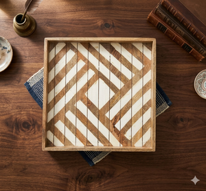 Kitchenware Table Top Wooden Coaster <b>Large</b> Size American Design <b>Plate</b> Dish for Dinnerware Barware Handmade Hot Selling - Product Image 1