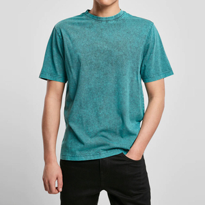 Camisetas de hombre ligeras, estilo acid wash, streetwear, oversized, hip hop, de algodón, las más vendidas, a precio económico. - Product Image 1