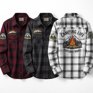 Bulk Custom Embroidered <b>Flannel</b> <b>Shirts</b> for <b>Men</b> - Direct from Manufacturer, Wholesale OEM Supplier - Product Image 5