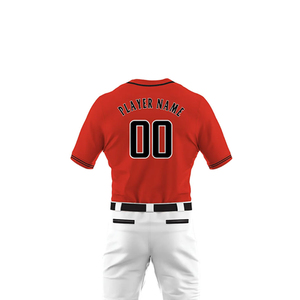 New 100% Polyester Breathable Comfortable Lightweight High Quality Baseball Uniform for <b>Men</b> - Product Image 6