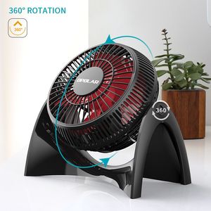 Ventilatore da Tavolo USB Portatile Super Silenzioso, 2 Velocità, Regolazione a 360 Gradi, Dimensioni Compatte, 40dB Max, Perfetto per Casa e Ufficio - Product Image 1