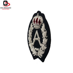 Badges brodés à la main Zari, détails élégants de broderie au fil, design décoratif et tendance pour accessoires vestimentaires - Product Image 2